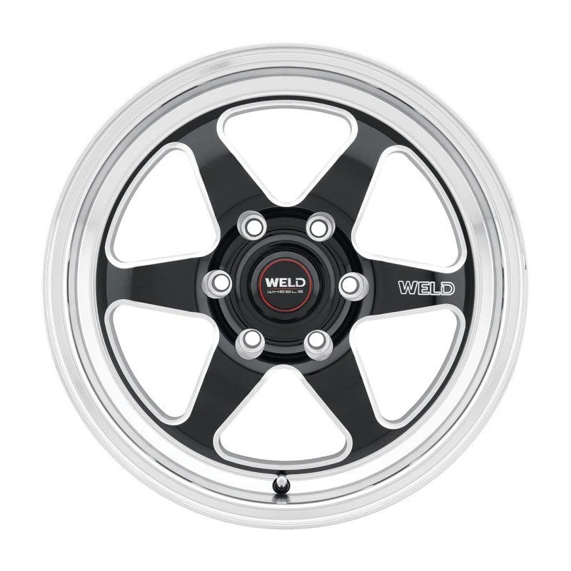 Weld S156 17x10 Ventura 6 Drag 6x135 ET42 BS7.25 Gloss BLK MIL DIA 87.1 - Image 3