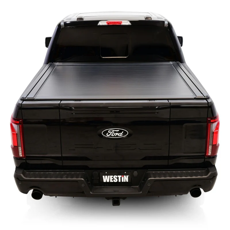 Westin 15-25 Ford F-150 (Incl. 22-25 Lightning) 5.5ft Bed Electric Retractable Tonneau Cover - Black - Image 3