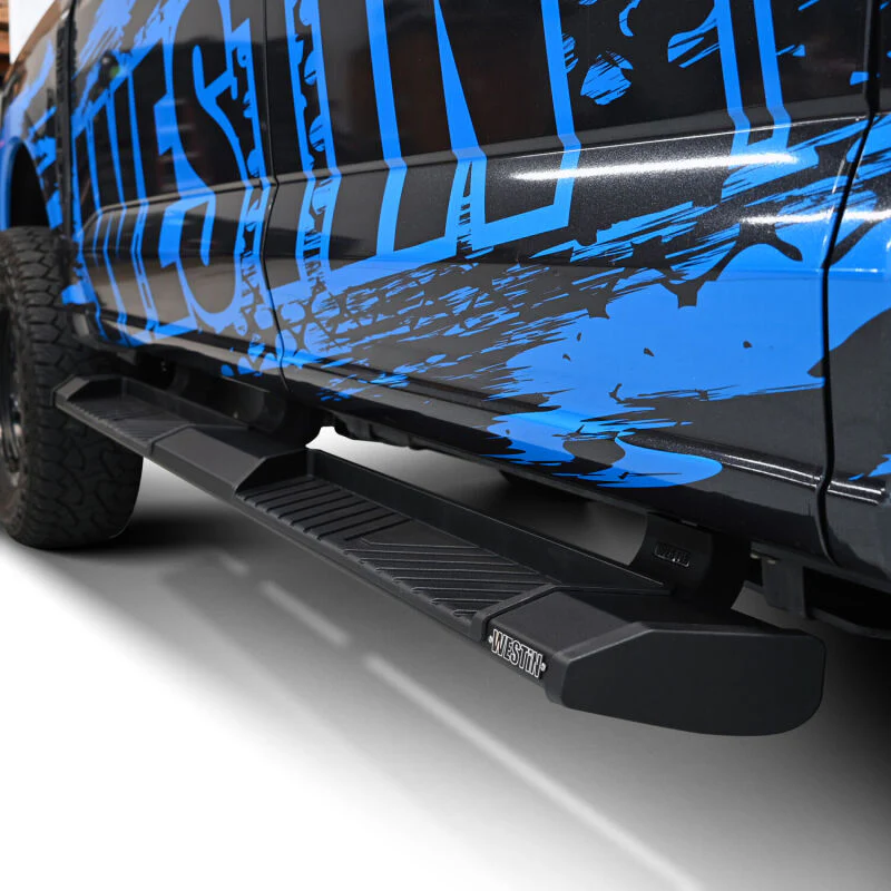Westin 15-25 Ford F-150 SuperCrew / 17-25 F-250/350 CC AT6 Running Boards - Black - Image 6