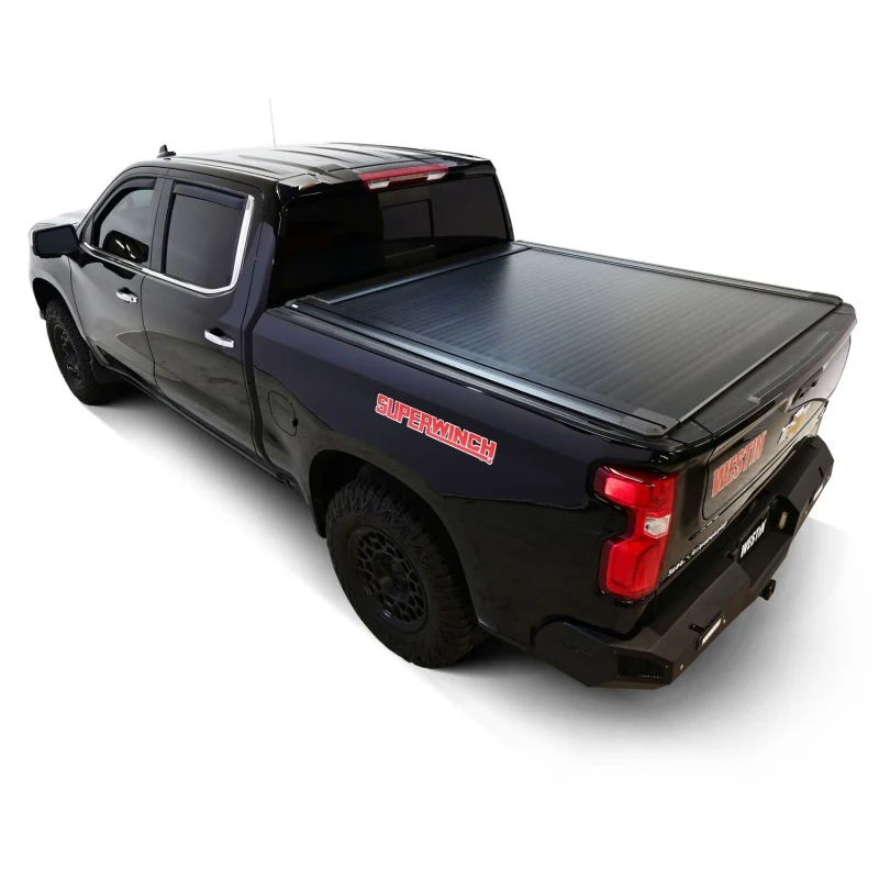 Westin 19-26 Chev/GMC Silverado/Sierra 1500 5ft 8in Bed Electric Retractable Tonneau Cover - Black - Image 10