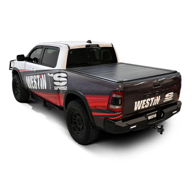 Westin 19-26 RAM 1500 New Body 5ft 7in. (67in) Bed Electric Retractable Tonneau Cover - Black - Image 10