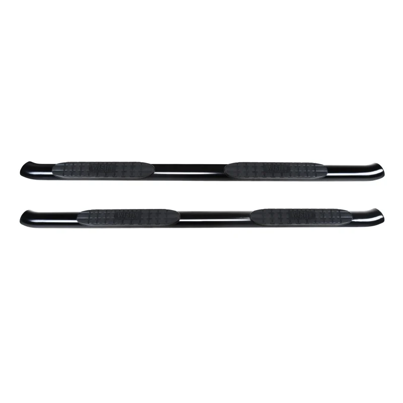 Westin 2019-2026 Chevy Silverado/Sierra 1500 Crew Cab Non LD PRO TRAXX 4 Oval Nerf Step Bars - Black - Image 6