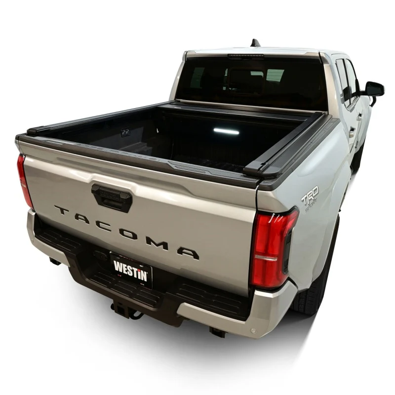 Westin 24-26 Toyota Tacoma 5ft. Bed Electric Retractable Tonneau Cover - Black - Image 6