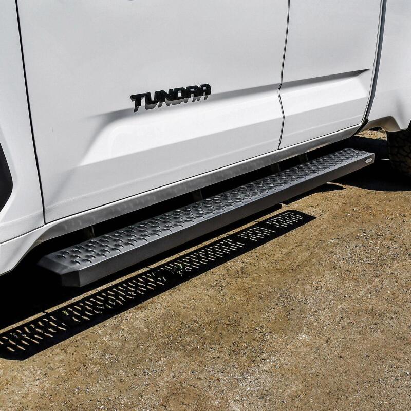 Westin Grate Steps Running Boards 79 in - Textured Black - Image 10