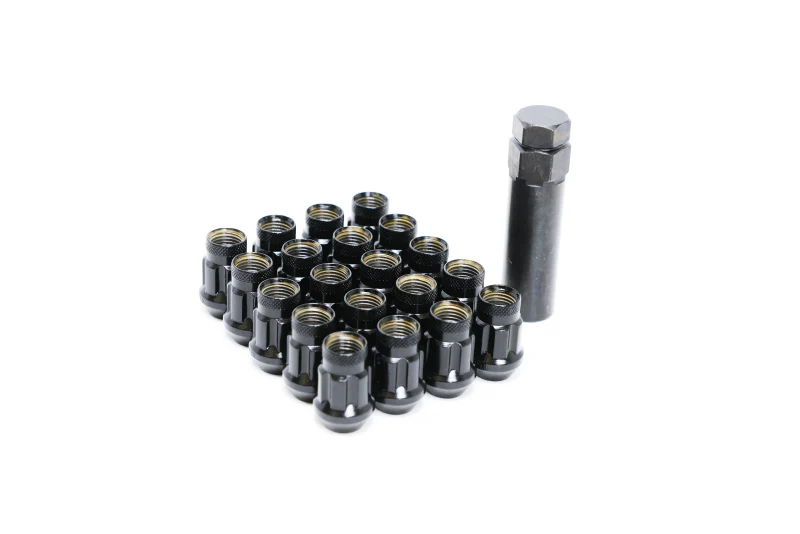 Wheel Mate Monster Lug 35 Short Lug Nut Set of 20 - Black 14x1.50 - Image 3
