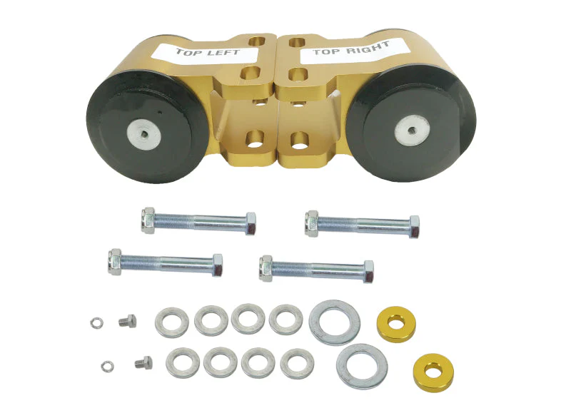 Whiteline 08+ Ford Focus / 04-09 Mazda 3 Front Anti-Lift/Caster - C/A Lower Inner Rear Bushing - Image 2