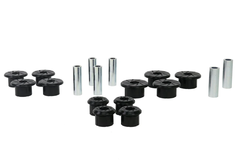 Whiteline 1999-2018 Chevrolet Silverado 1500 Spring - Eye Front/Rear And Shackle Bushing - Image 3