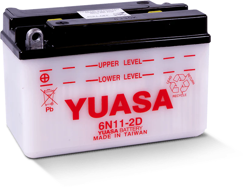 Yuasa 6N11-2D Conventional 6-Volt Battery