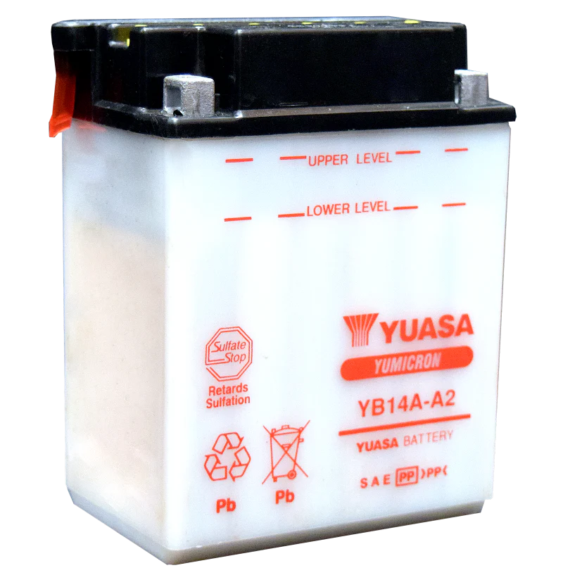 Yuasa YB14A-A2 Yumicron CX 12-Volt Battery