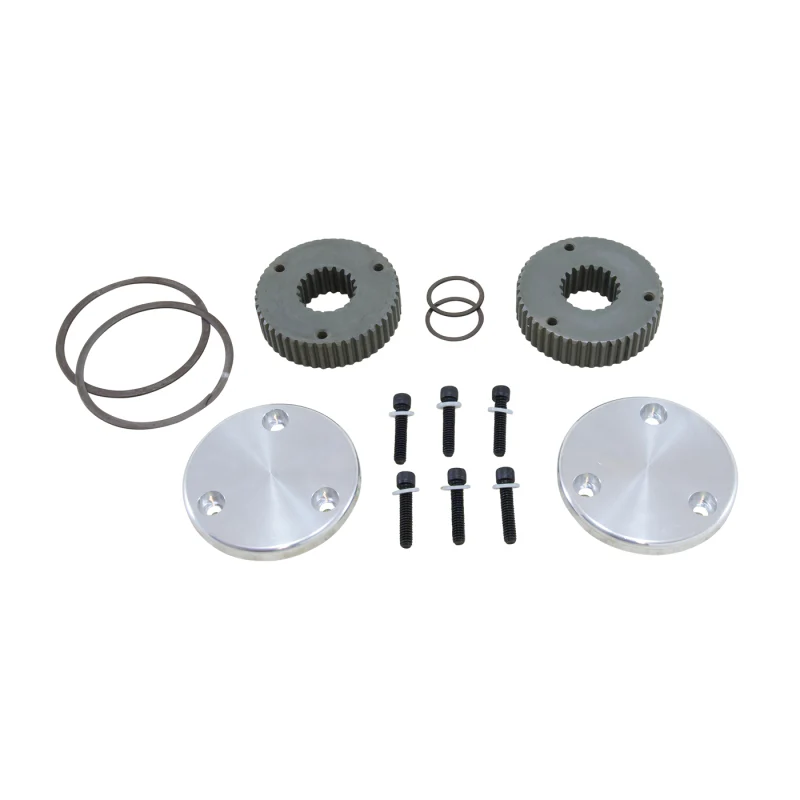 Yukon Gear Hardcore Drive Flange Kit For Dana 44 / 19 Spline Outer Stubs. Non-Engraved Caps - Image 4